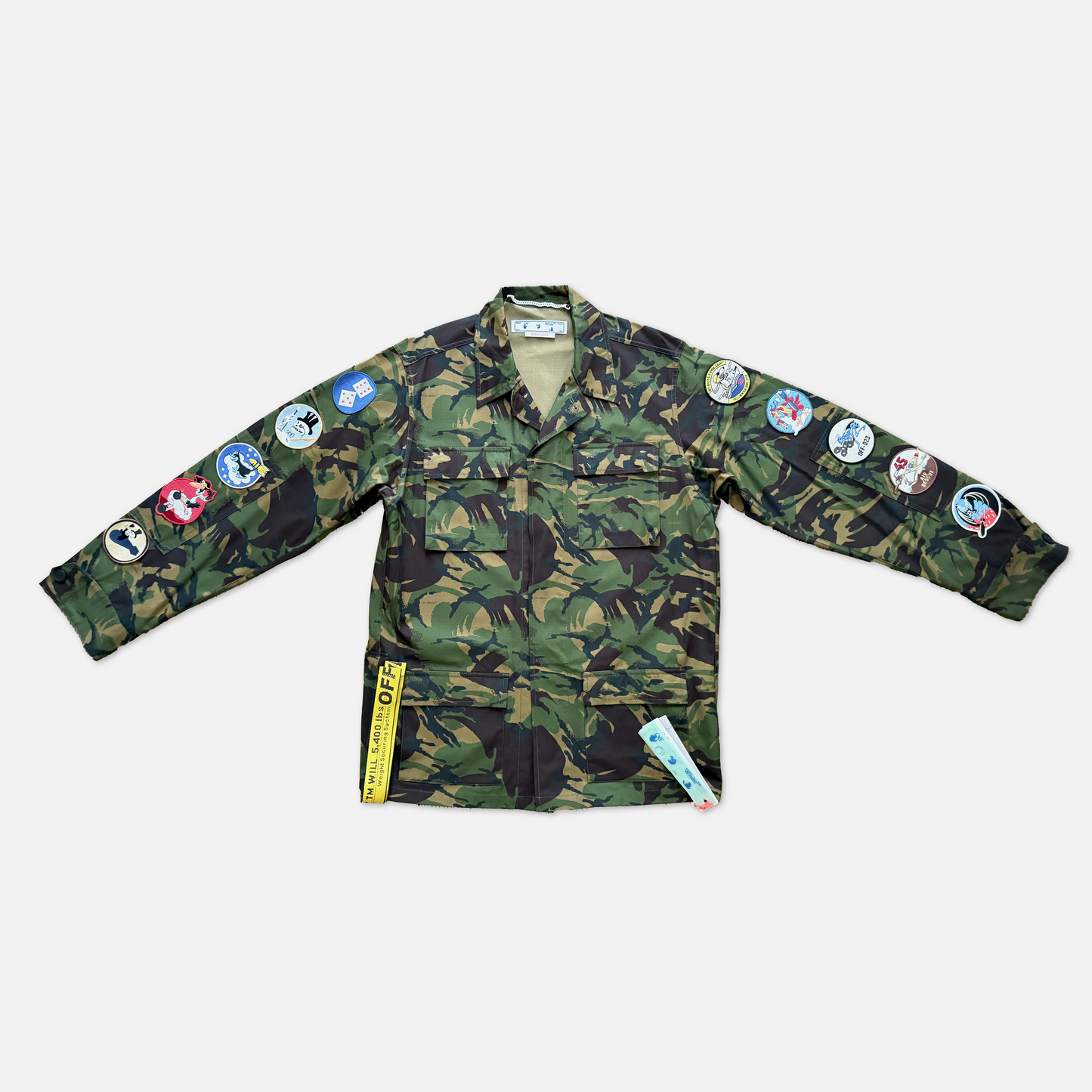 Off-White Camouflage Field Jacket